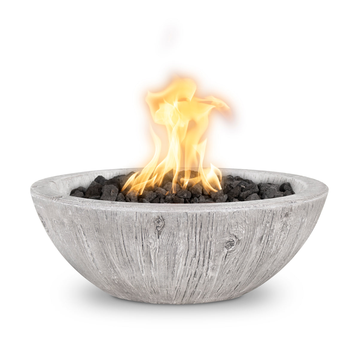The Outdoor Plus 27″ Sedona Fire Bowl - Woodgrain