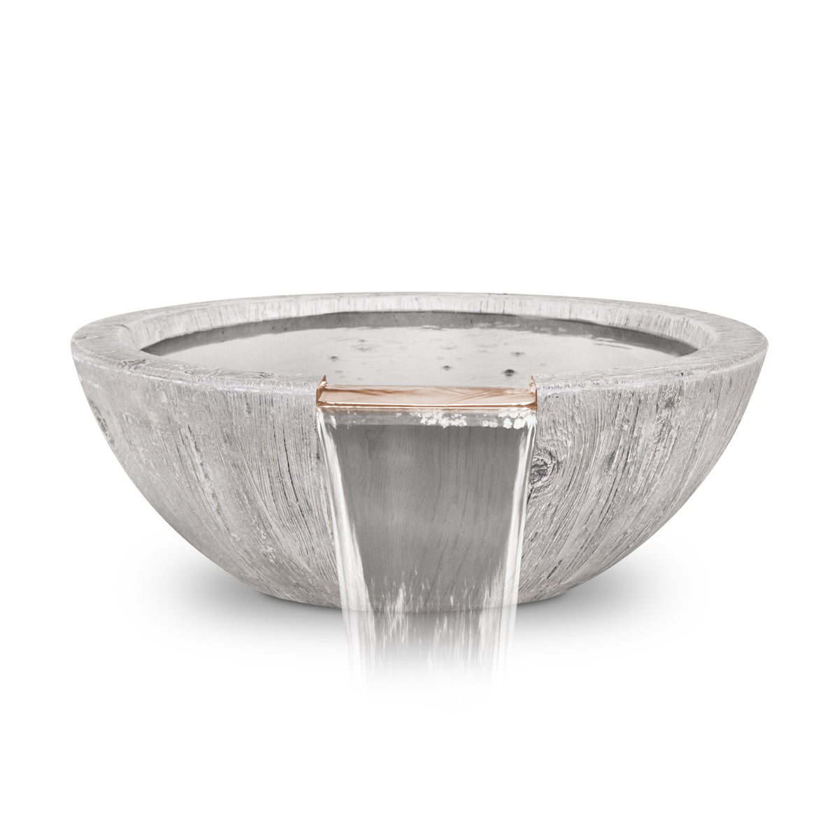 The Outdoor Plus 27" Sedona Woodgrain Water Bowl