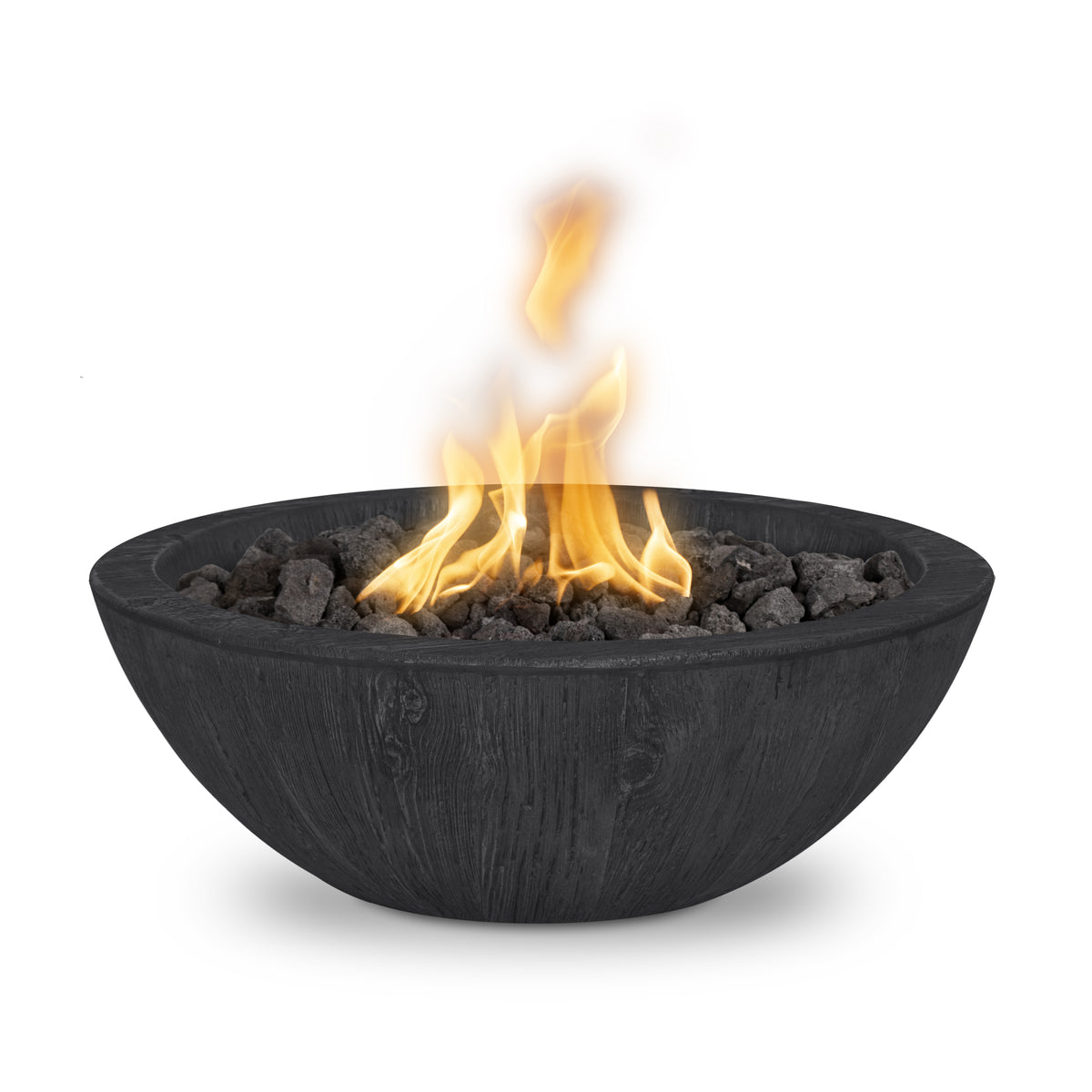 The Outdoor Plus 27″ Sedona Fire Bowl - Woodgrain