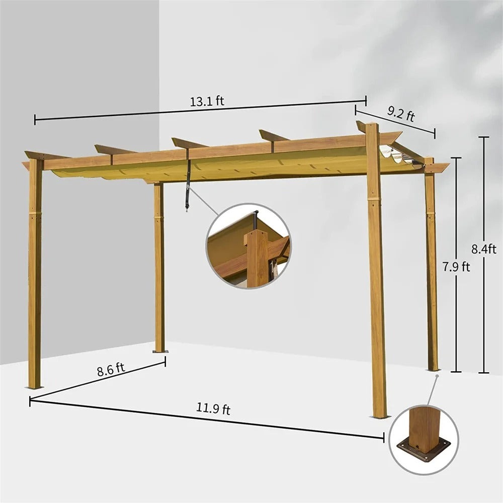 Solstice Retractable Pergola
