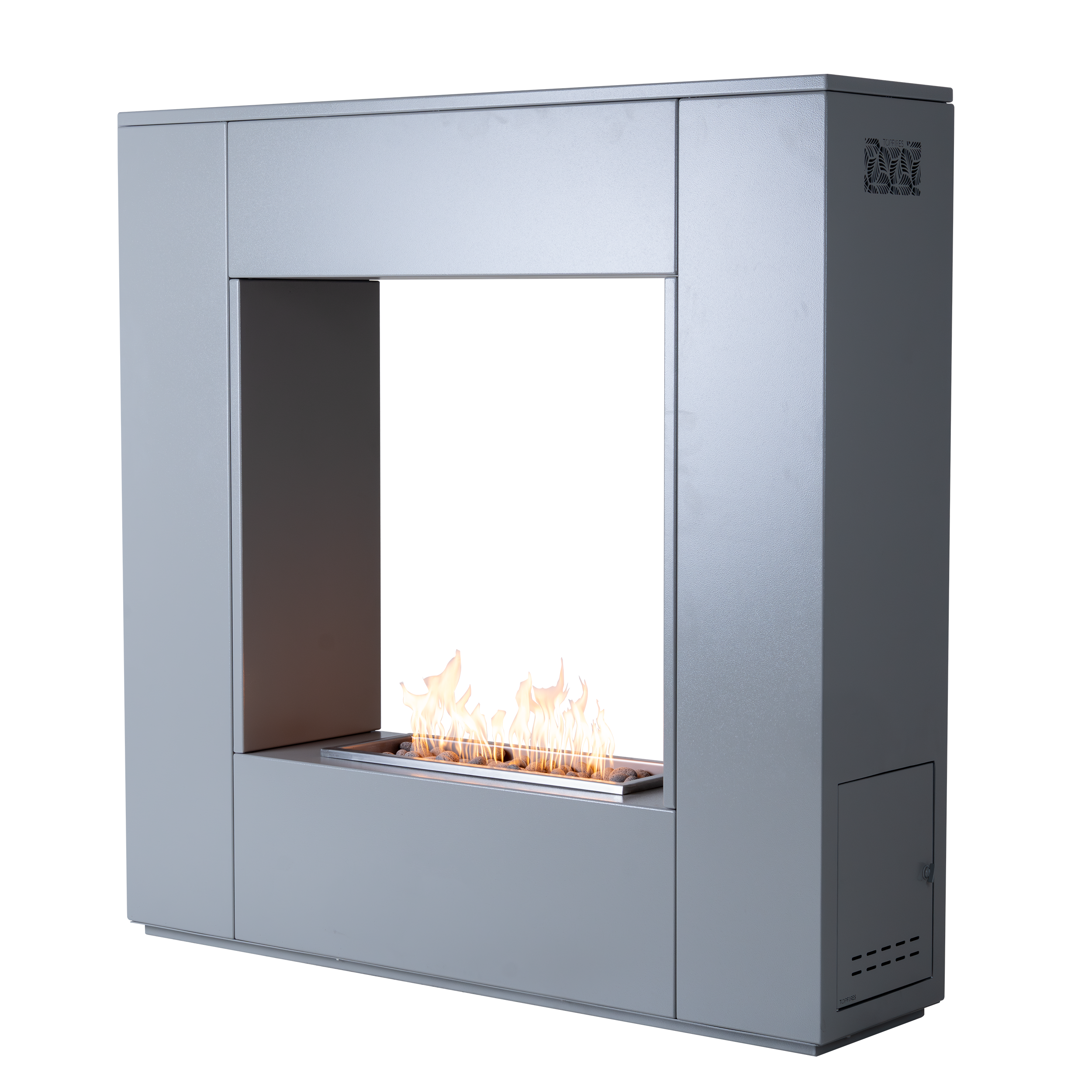 The Williams Fireplace - Powder Coat Steel - by The Outdoor Plus
