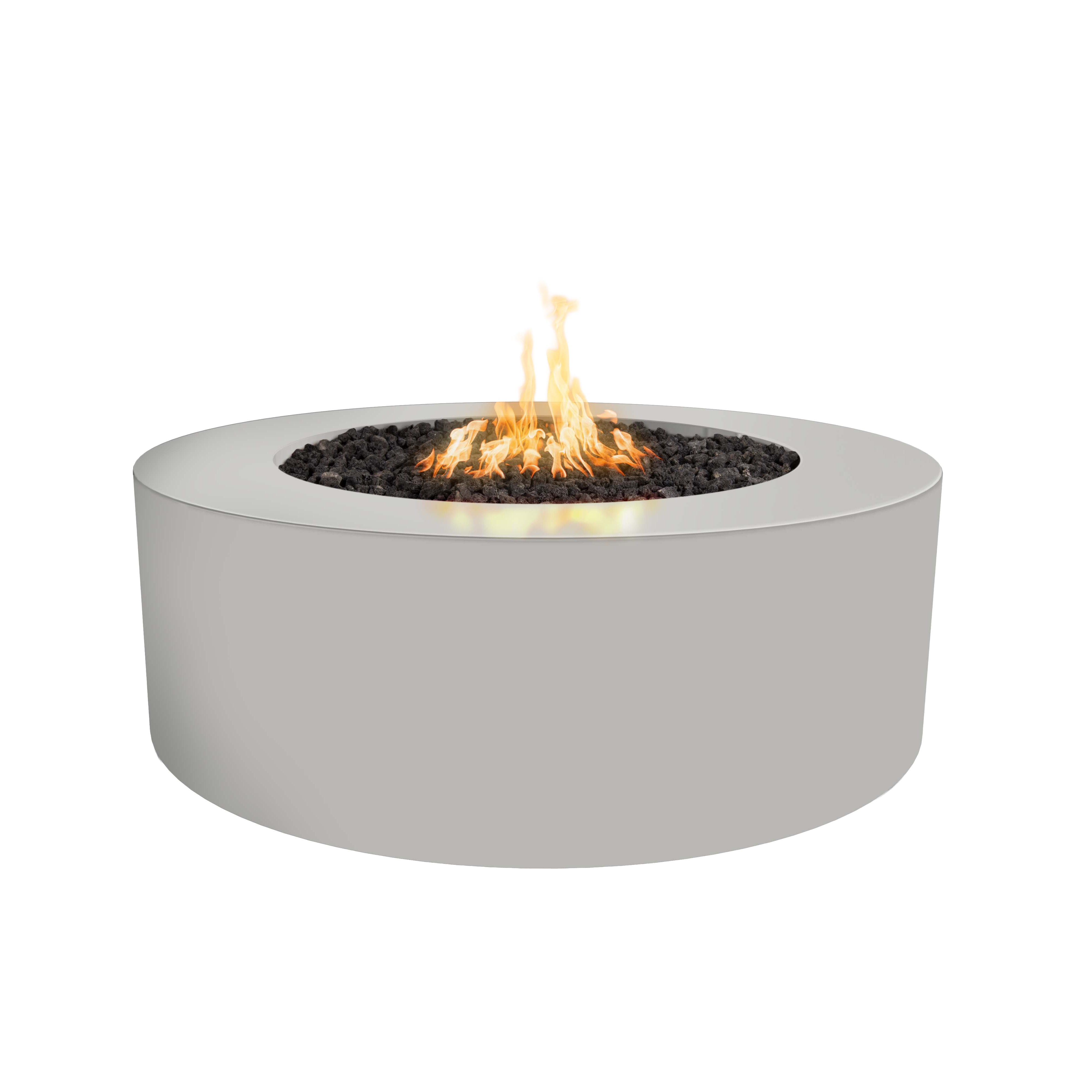 The Outdoor Plus Unity - Fire Pit – Powder Coated Steel - 18" Tall | Pewter Vein Powder Coat