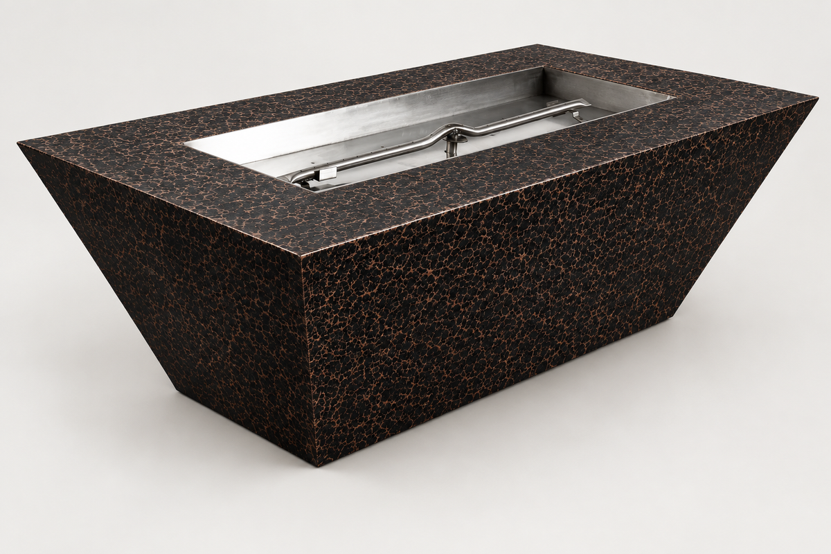 Atlantic fire pit in Copper Vein