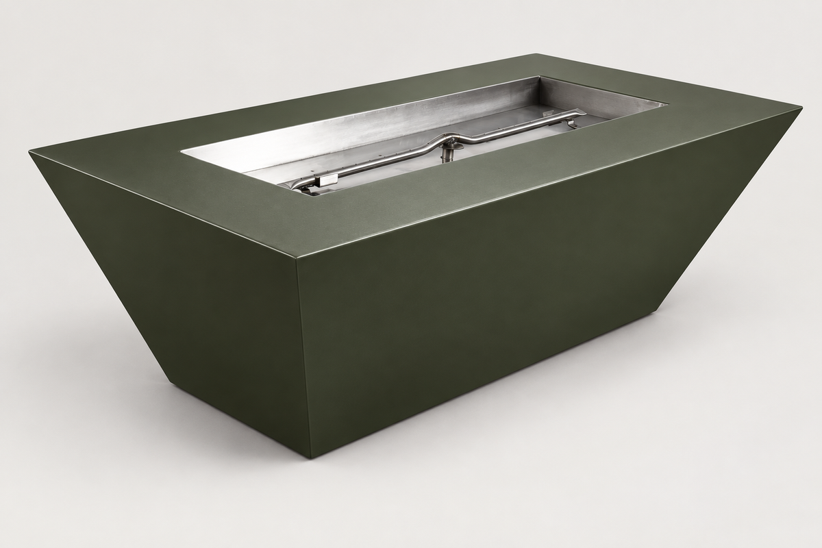 Atlantic fire pit in Olive Green