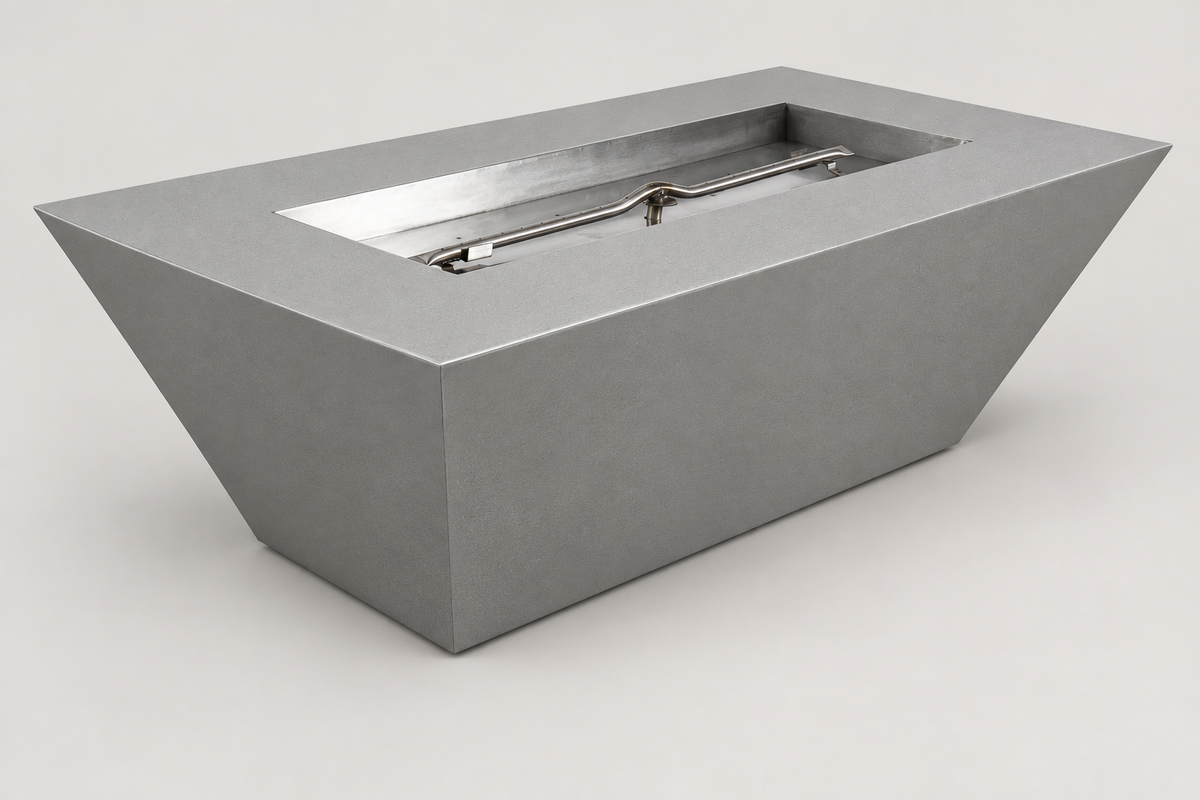 Atlantic fire pit in Pewter