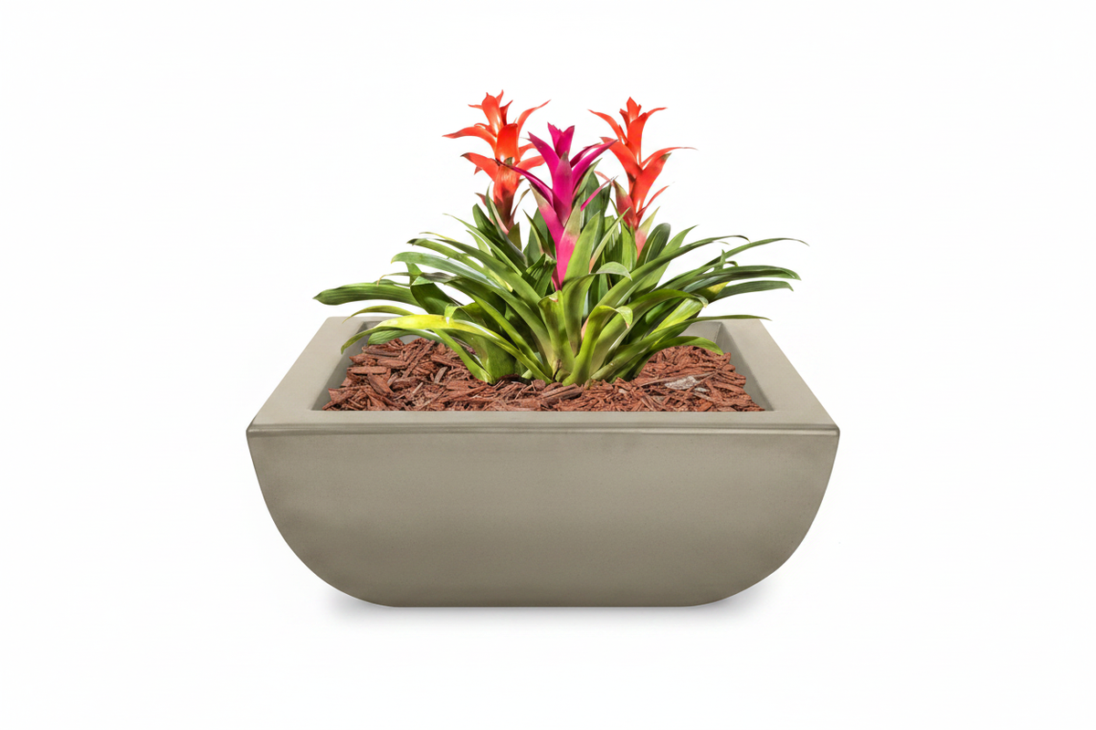 Avalon GFRC Planter – Ash