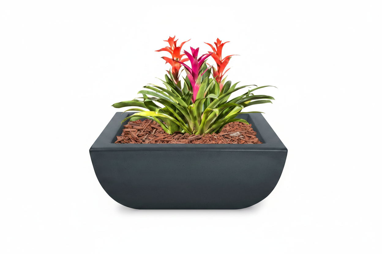 Avalon GFRC Planter – Natural Gray
