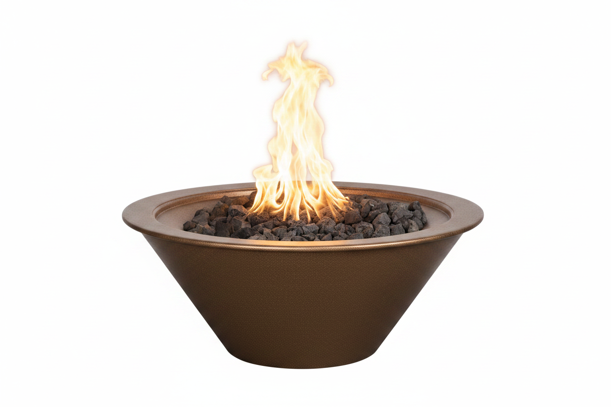 Cazo Fire Bowl - Empire Bronze