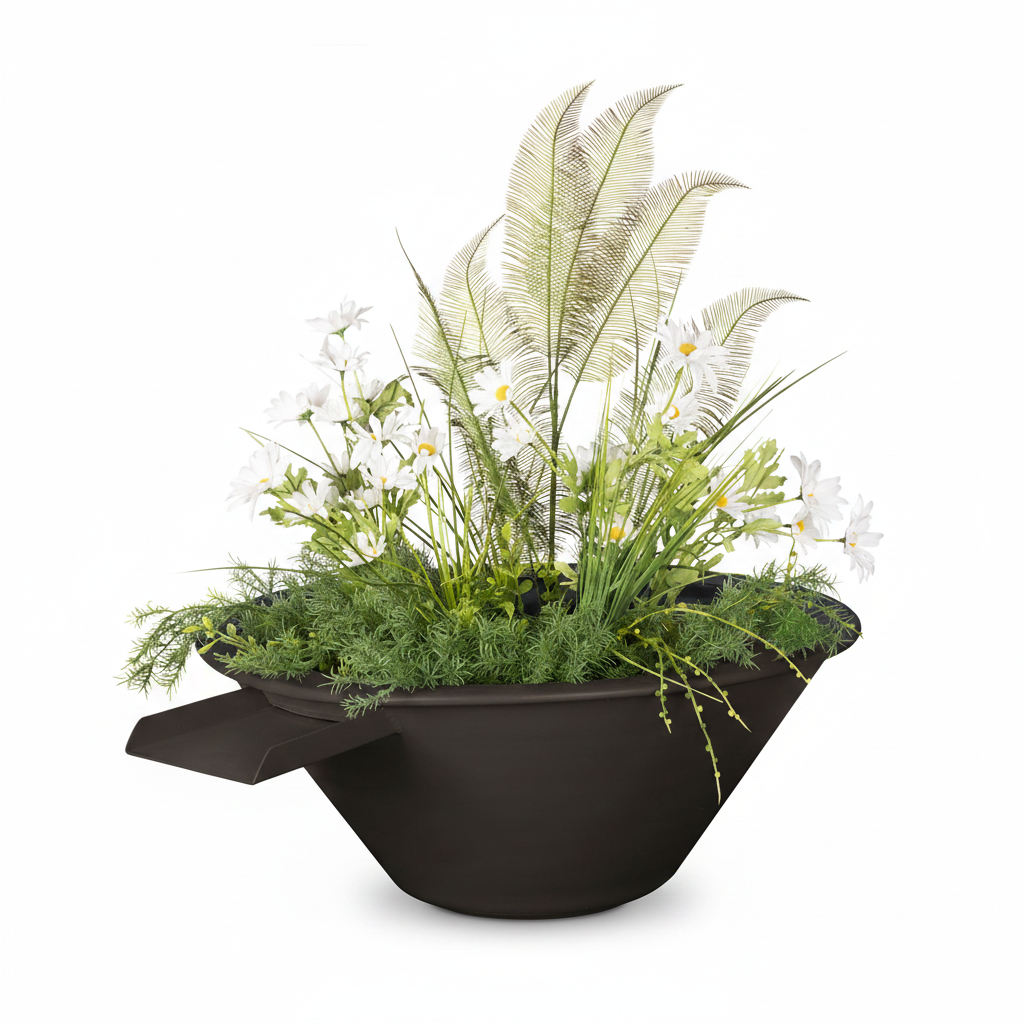 Cazo Planter - Empire Bronze