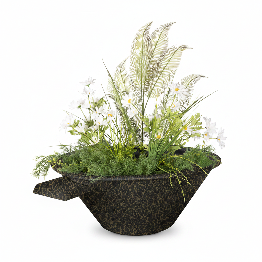 Cazo Planter - Gold Vein