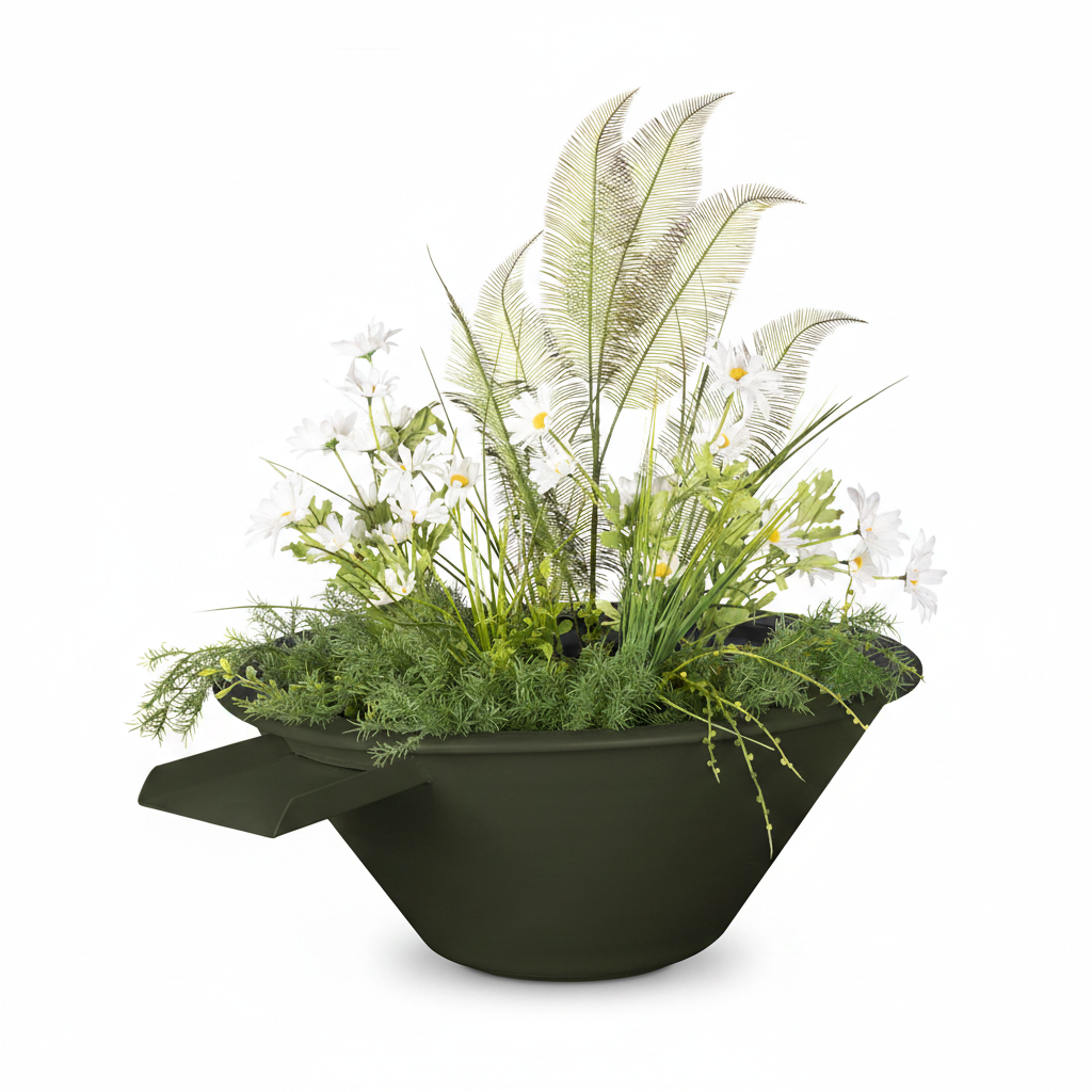 Cazo Planter - Olive Green