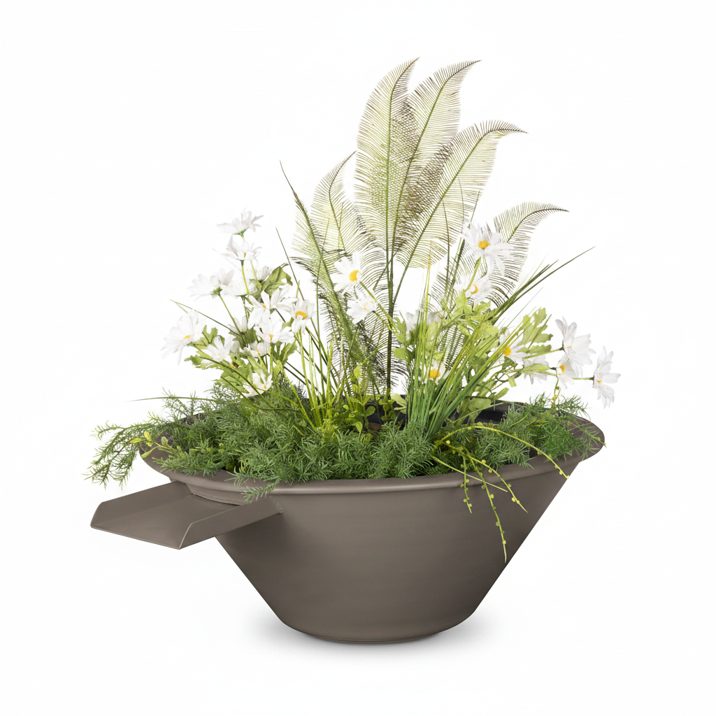 Cazo Planter - Pewter