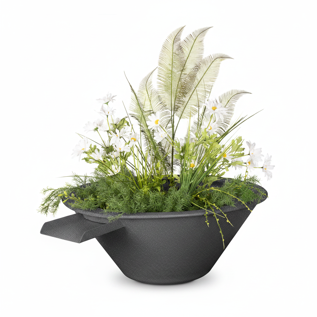 Cazo Planter - Rock Gray