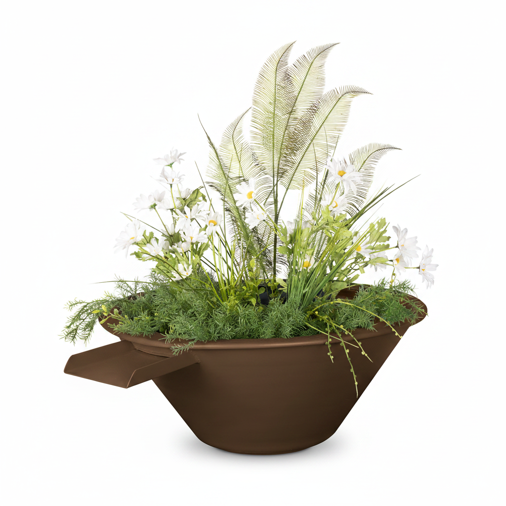 Cazo Planter - Trophy Bronze