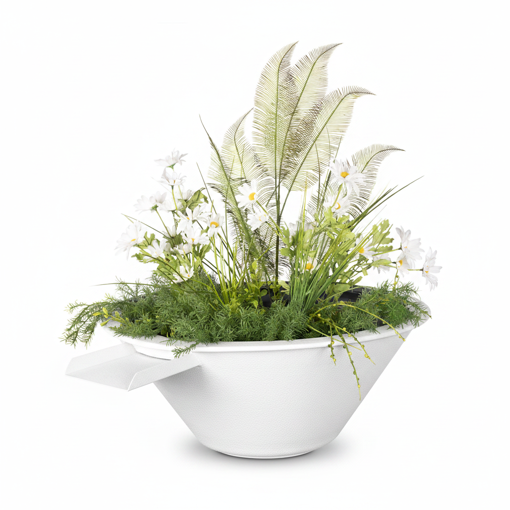 Cazo Planter - White