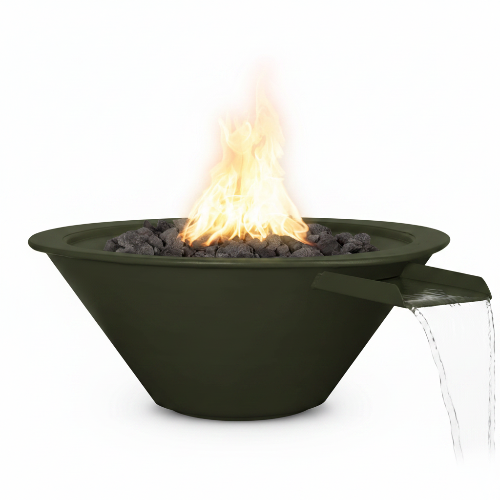 Cazo Powder Coated - Olive Green