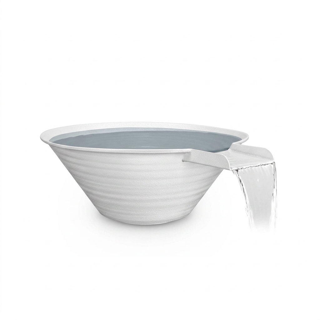 Cazo water bowl in White
