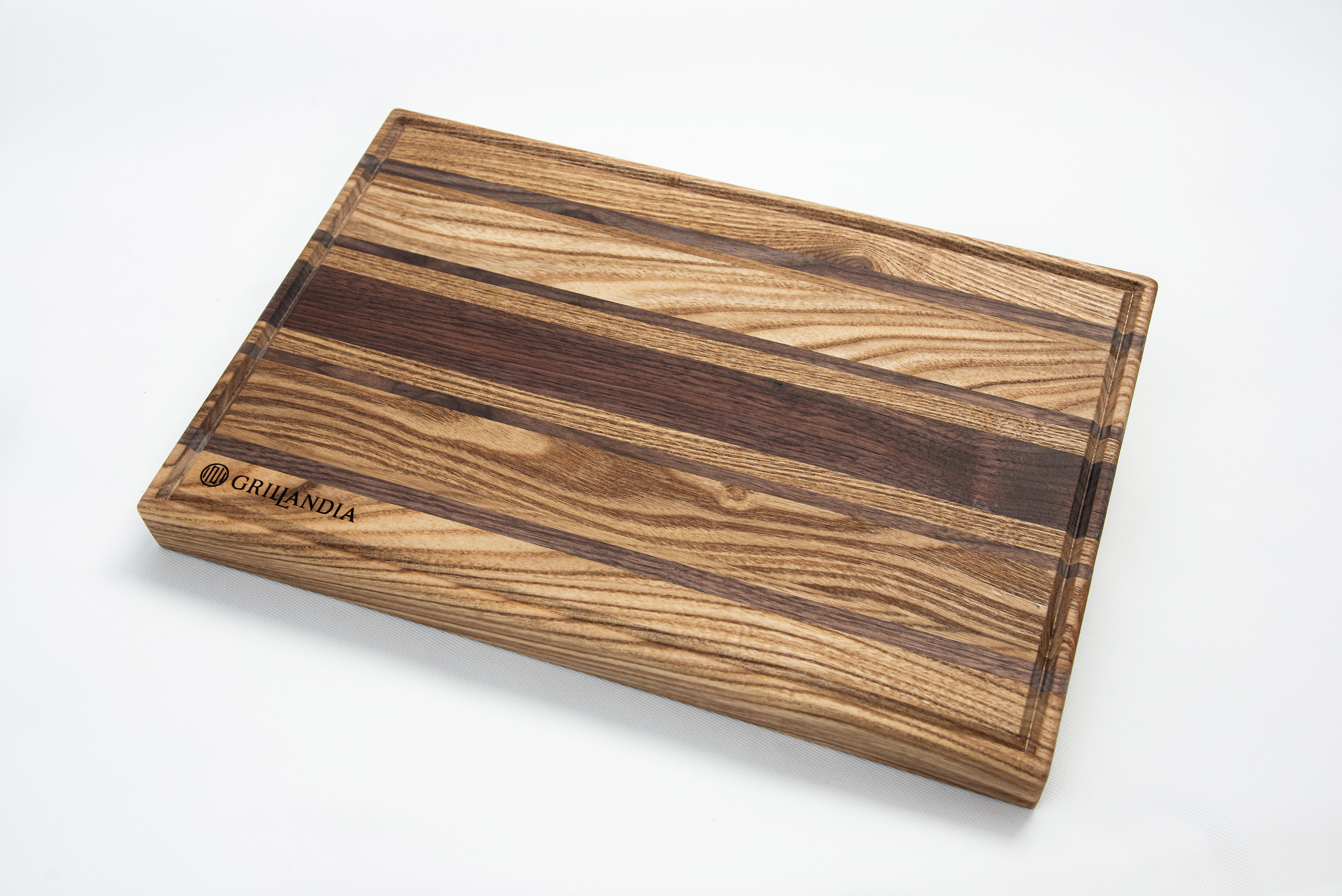 Grillandia Cutting Board & Serving Tray Outdoor Kitchen Accessory — Dual-Function Prep Surface