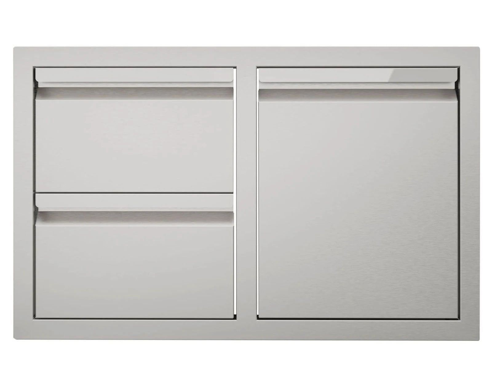 Videl - Signature Outdoor Kitchen Equipment Package IV – 36" Grill, Griddle, Side Burner & Full Storage