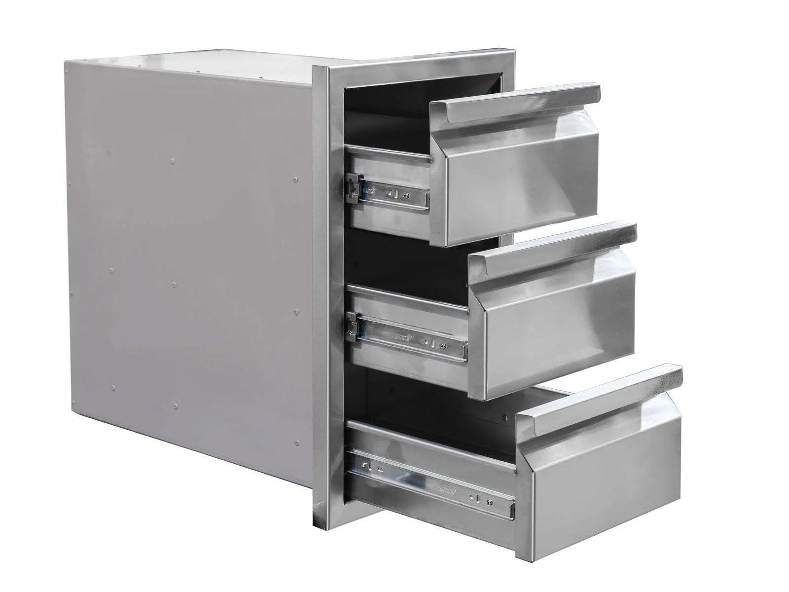 Videl - Signature Outdoor Kitchen Equipment Package IV – 36" Grill, Griddle, Side Burner & Full Storage
