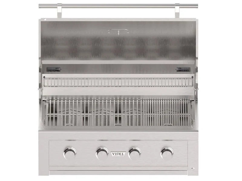 Videl - Signature Outdoor Kitchen Equipment Package III – 36" Grill, Griddle, Drawers, Doors and 9 Ft Frame