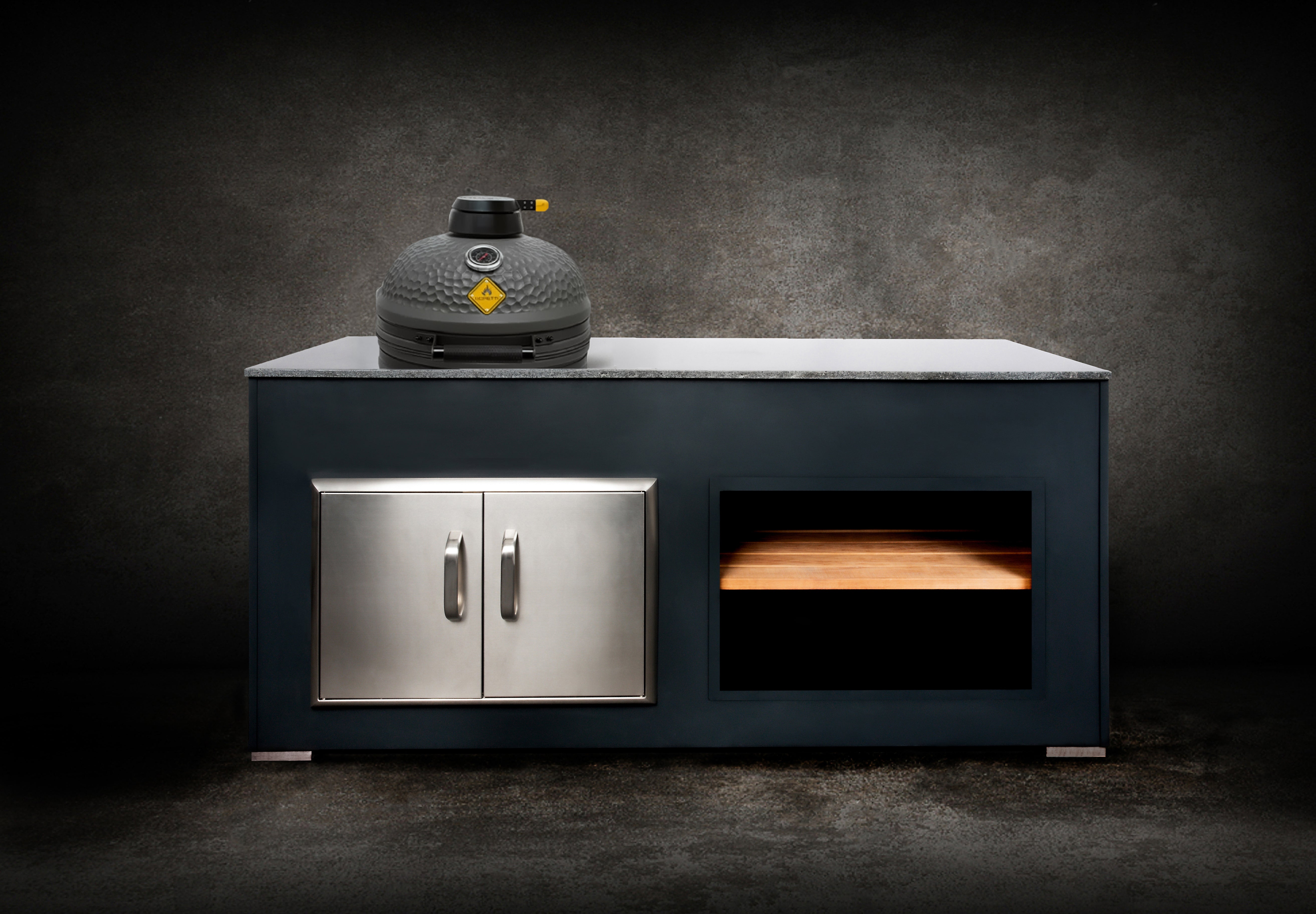 Grillandia Kamado Unit Outdoor Kitchen Module with Premium Ceramic Grill