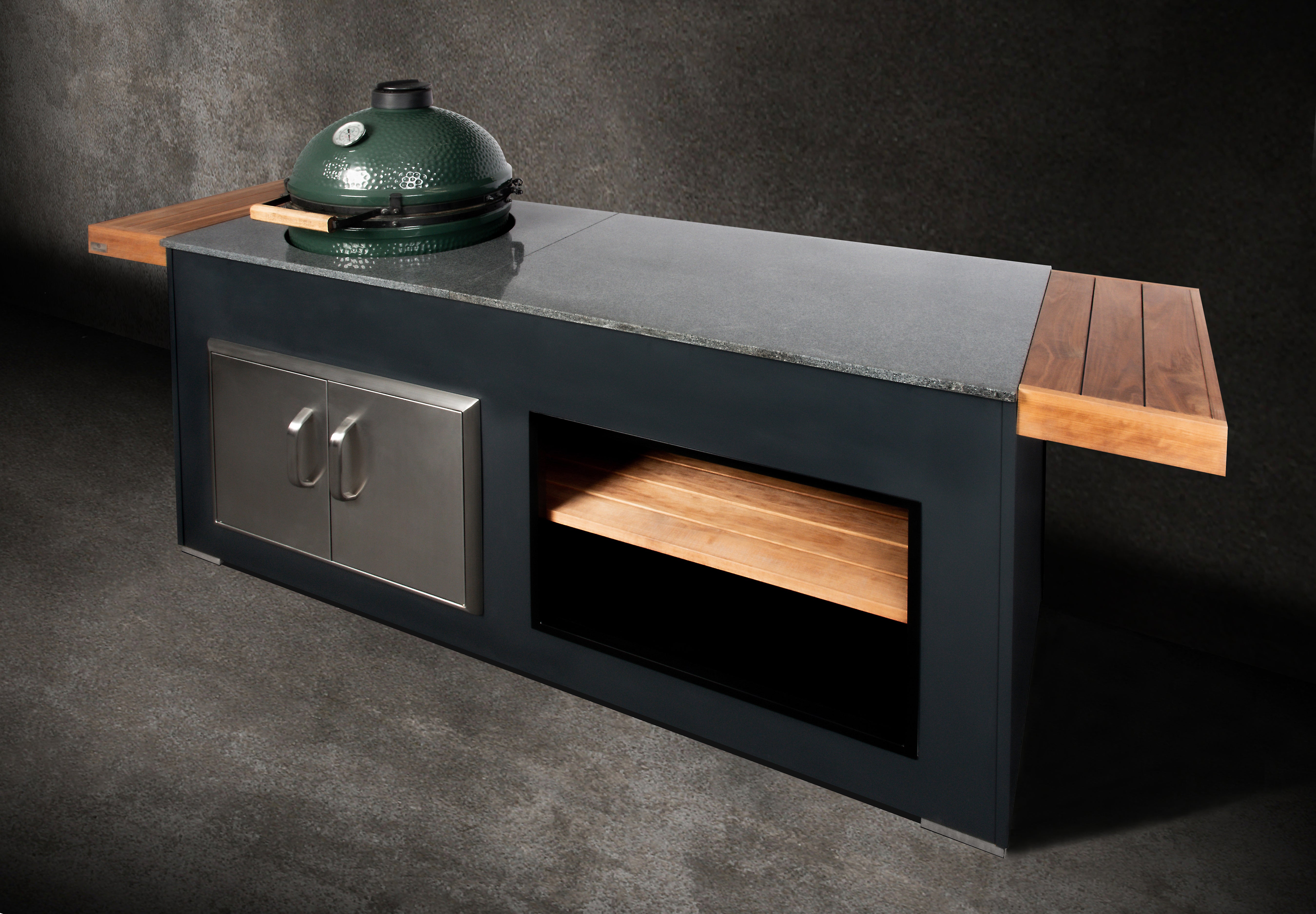 Grillandia Side Wings Outdoor Kitchen Accessories – Thermowood Prep & Workspace Extensions