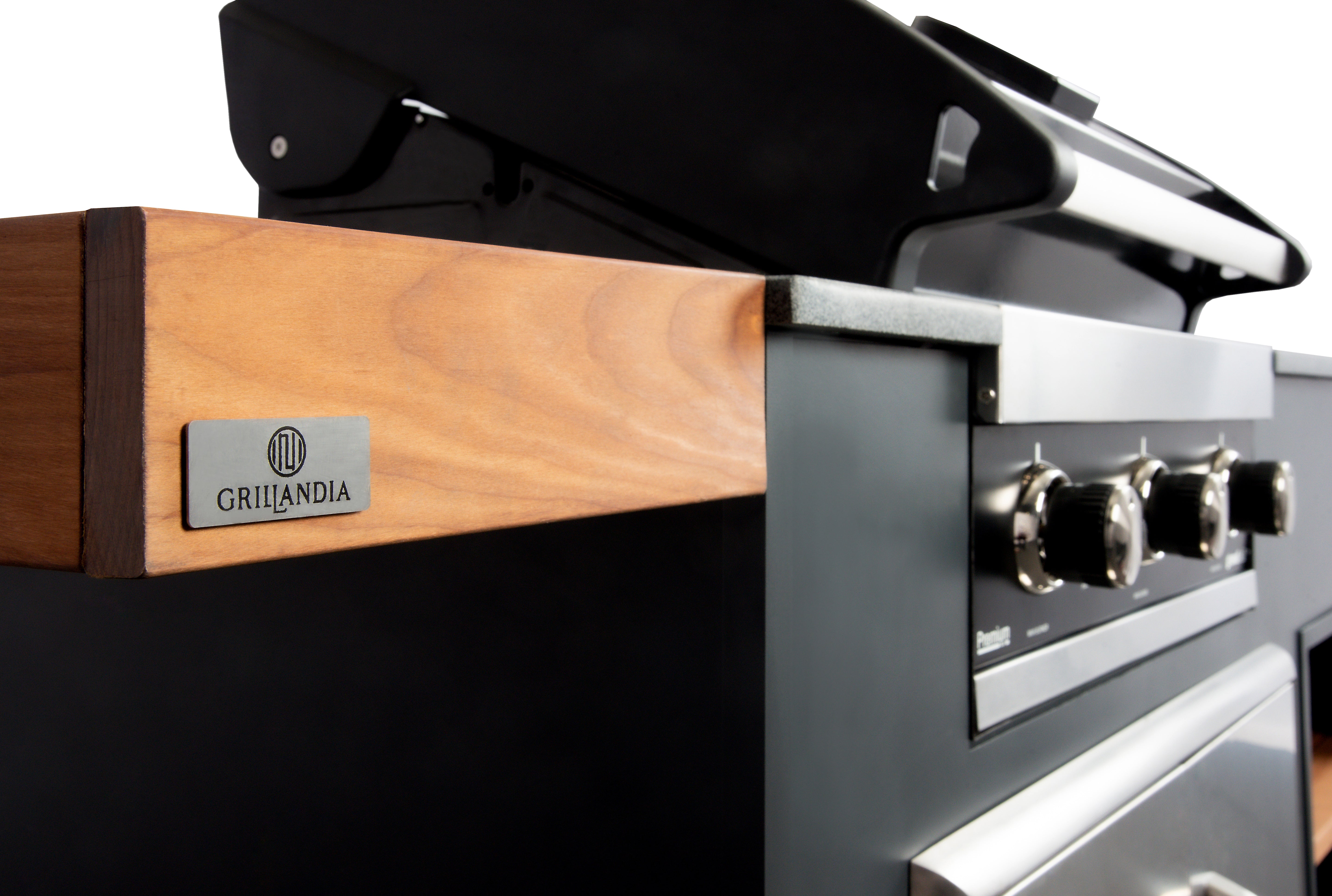 Grillandia Side Wings Outdoor Kitchen Accessories – Thermowood Prep & Workspace Extensions