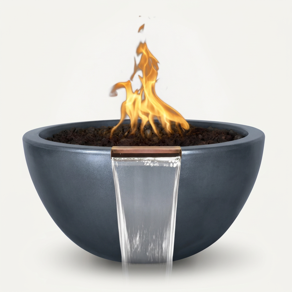 Luna bowl in Metallic Slate