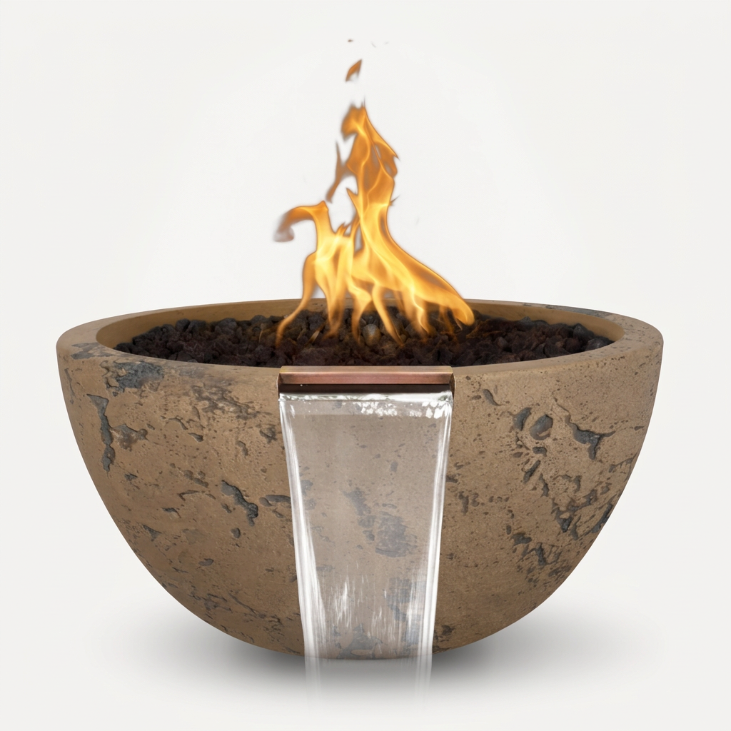 Luna bowl in Rustic Coffee