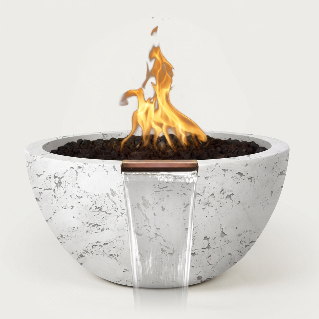 Luna bowl in Rustic White
