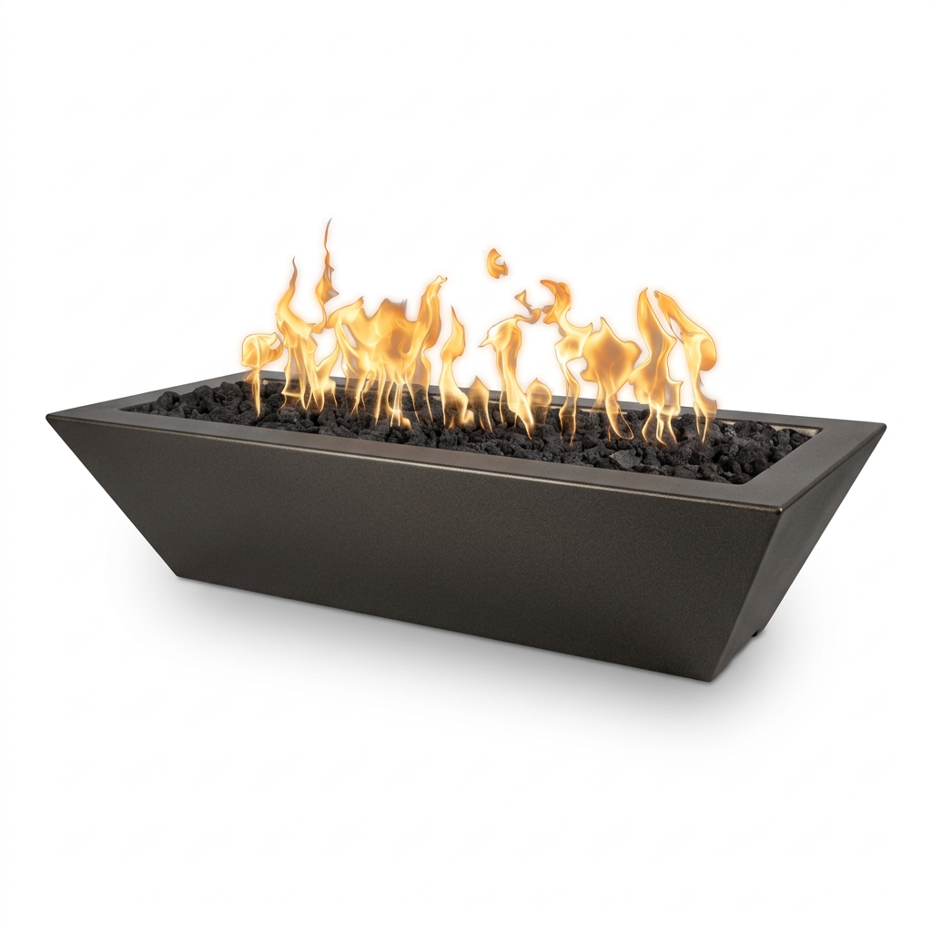 Maya linear bowl in Empire Bronze