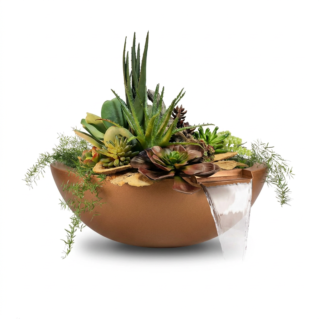 Metallic Copper bowl