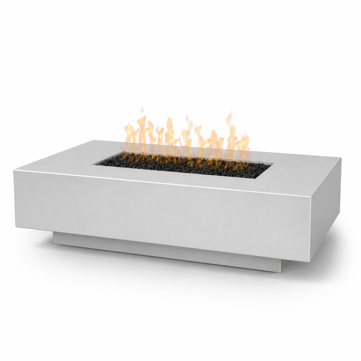 The Outdoor Plus Cabo 90" Linear Fire Pit - GFRC Concrete