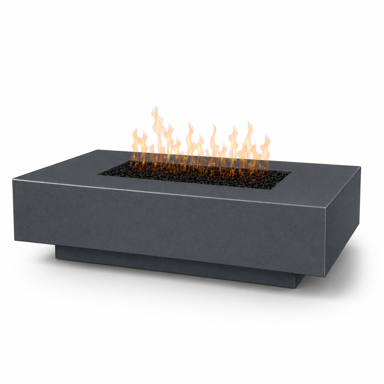 The Outdoor Plus Cabo 90" Linear Fire Pit - GFRC Concrete