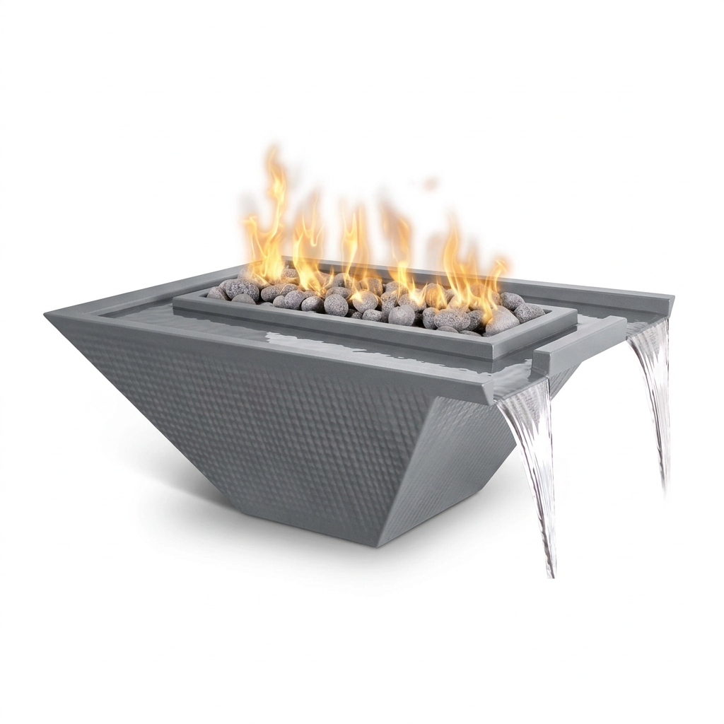 Nile Fire & Water Bowl in Grey