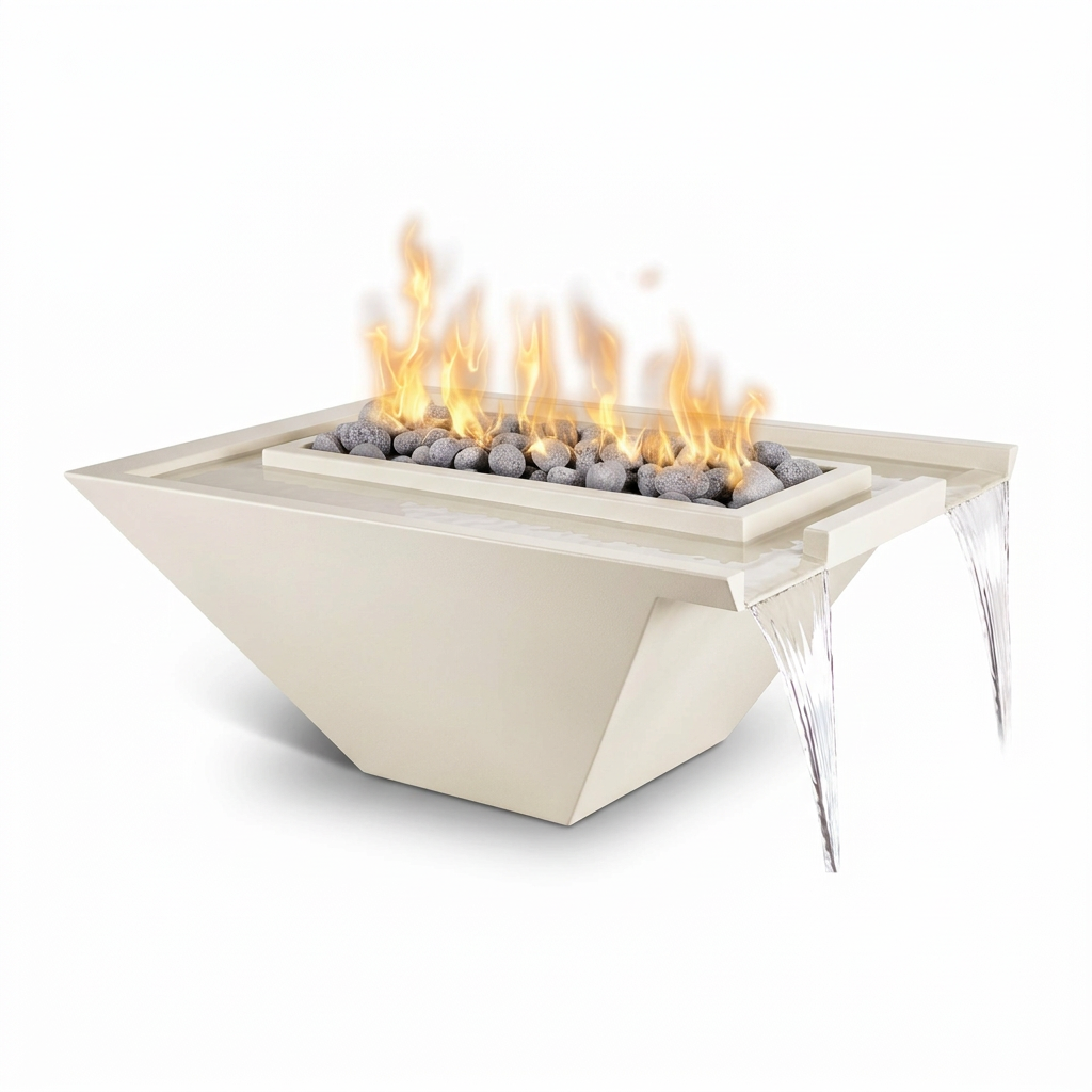 Nile Fire & Water Bowl in Soft White