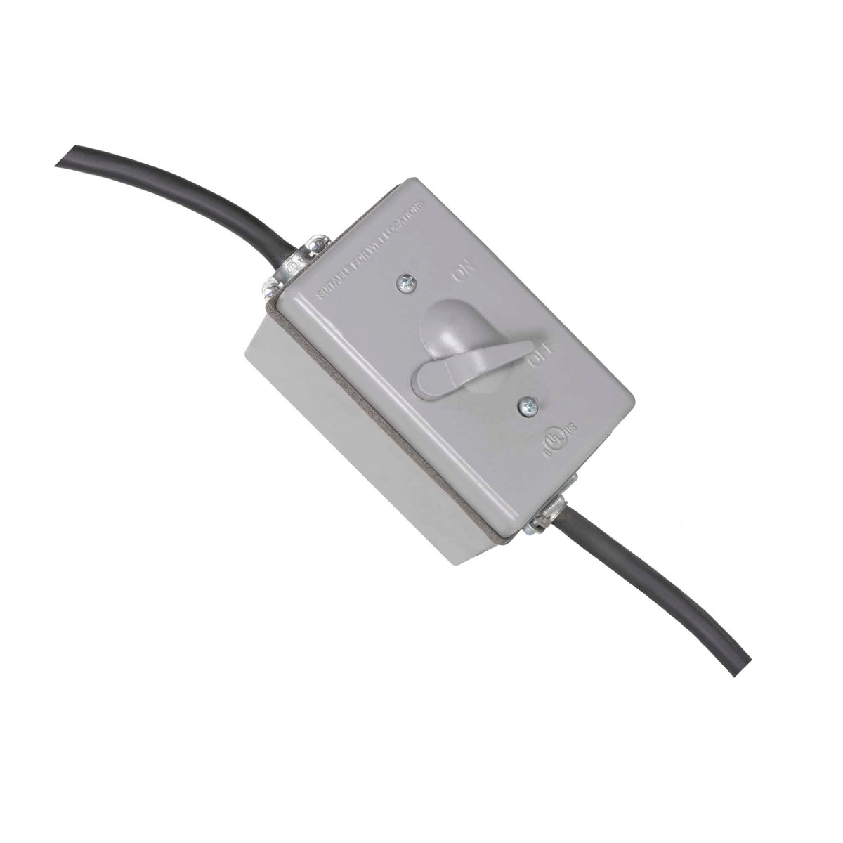 Weatherproof On/Off Switch 110V by The Outdoor Plus