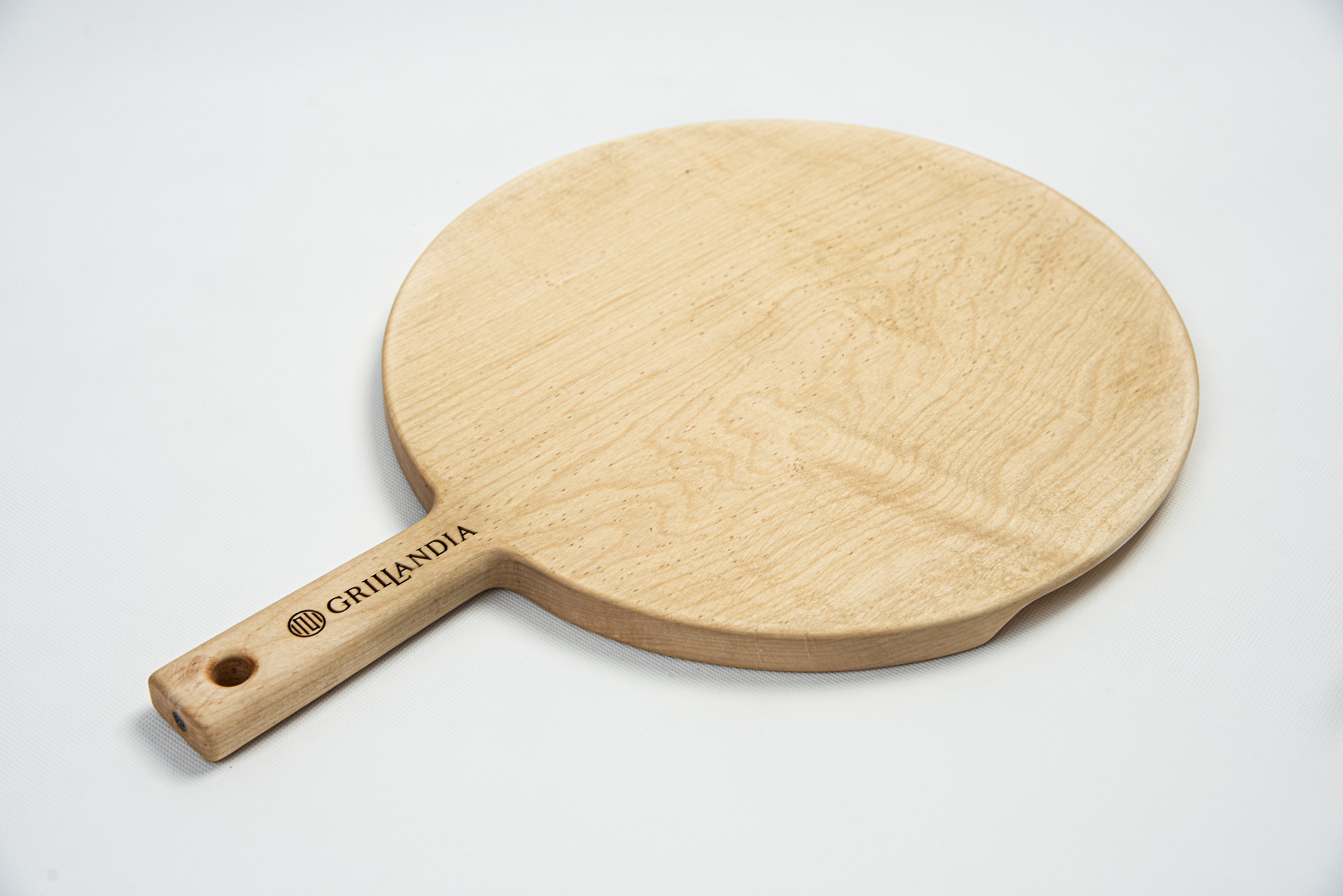 Grillandia Pizza Peel Outdoor Kitchen Accessory – Wood & Stainless Steel Pizza Server