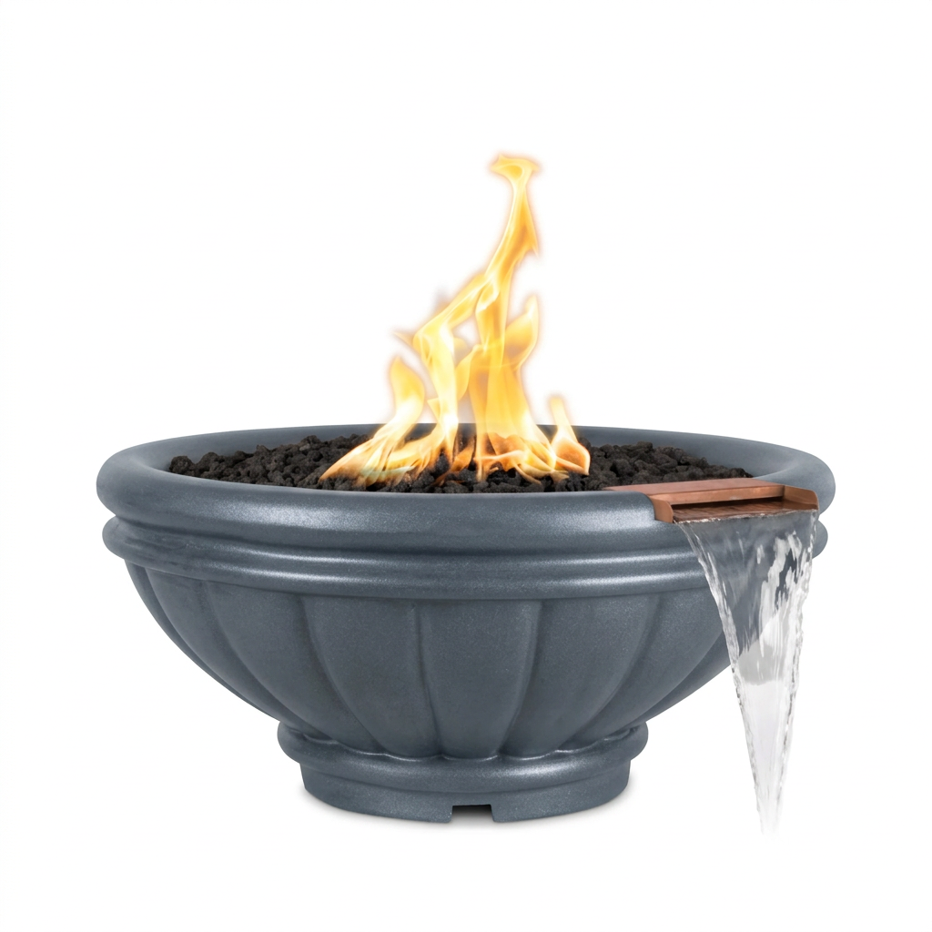 Roma bowl in Metallic Slate