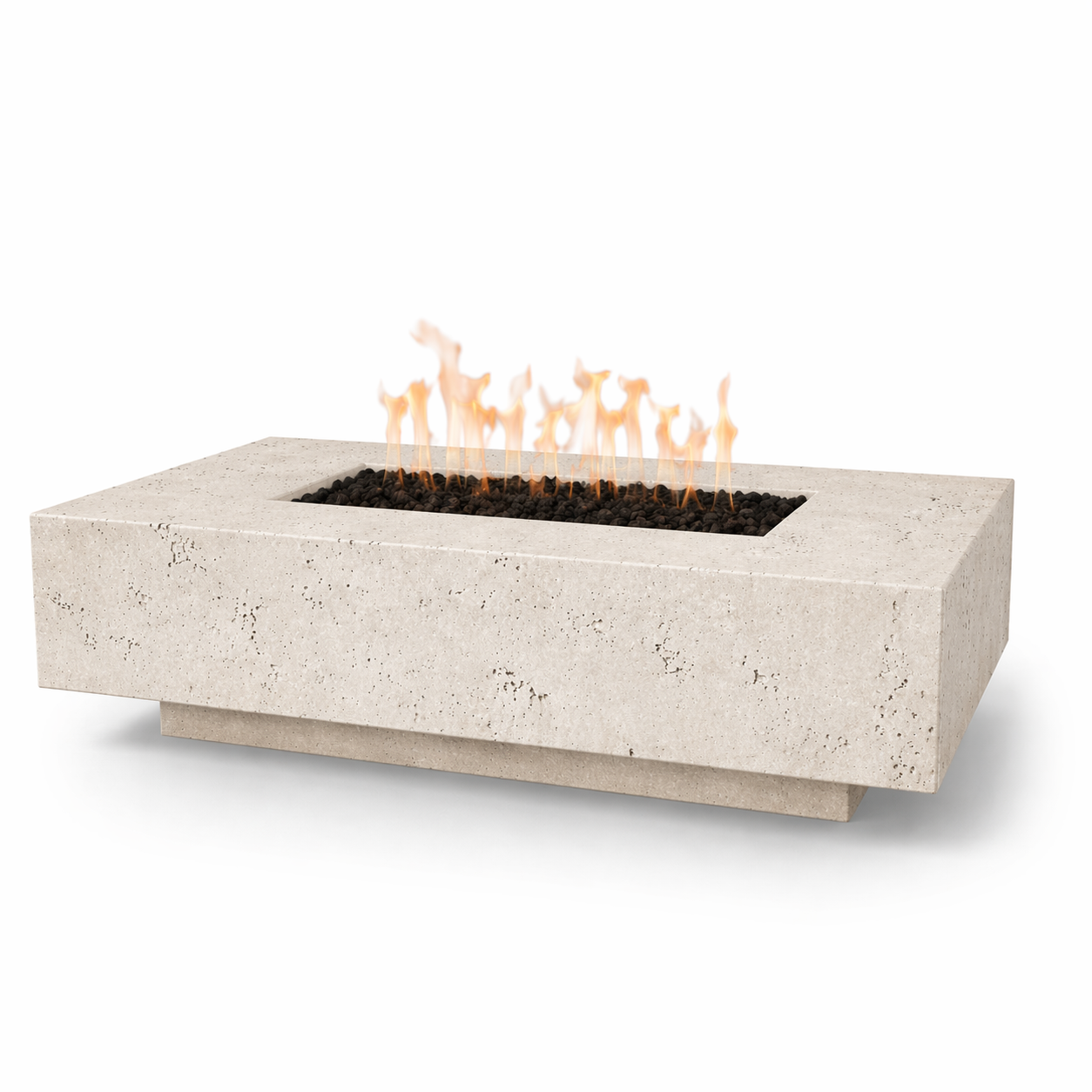 The Outdoor Plus Cabo 90" Linear Fire Pit - GFRC Concrete