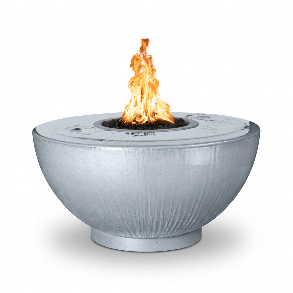 Sedona 360° Spill bowl in Metallic Silver
