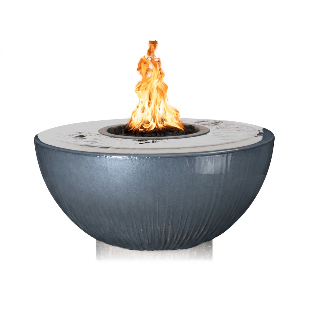 Sedona 360° Spill bowl in Metallic Slate