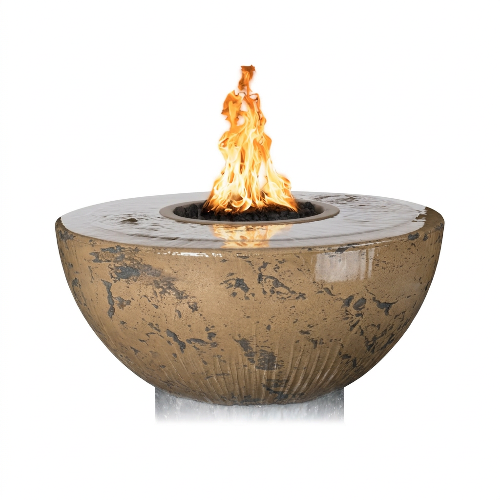 Sedona 360° Spill bowl in Rustic Coffee