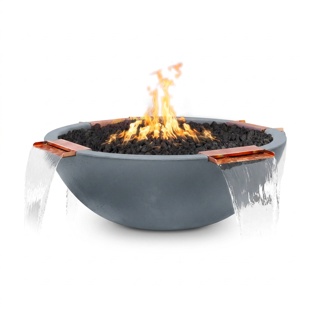 Sedona 4 Way Spill bowl in Grey
