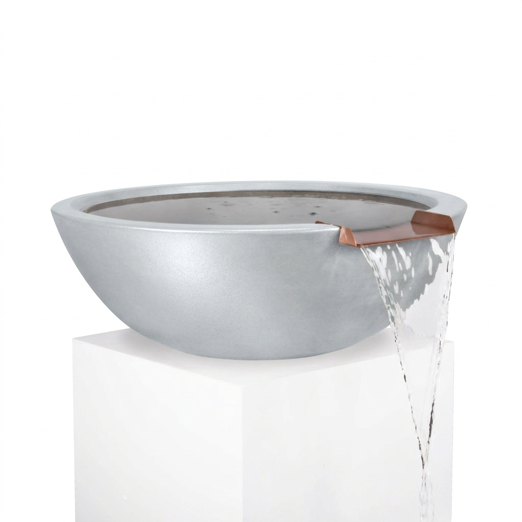 Sedona bowl in Metallic Pearl