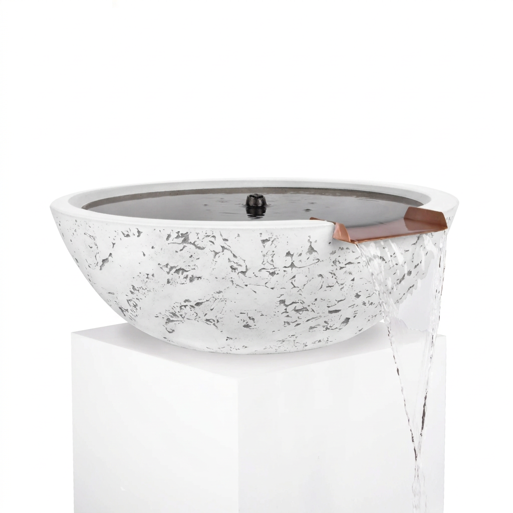 Sedona bowl in Rustic White