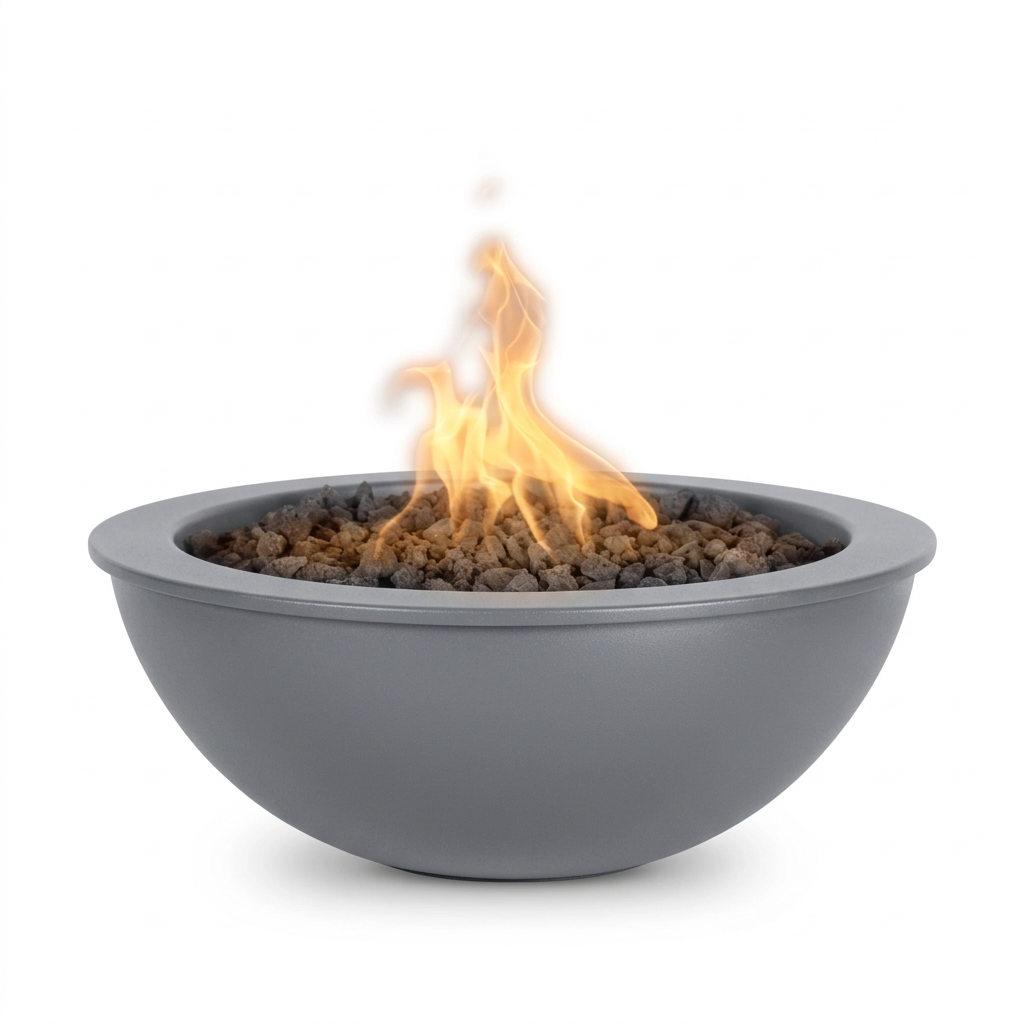 Sedona Fire Bowl in Gray