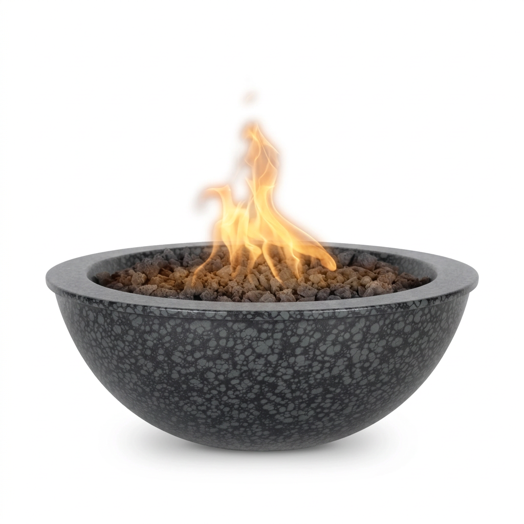 Sedona Fire Bowl in Grey Vein
