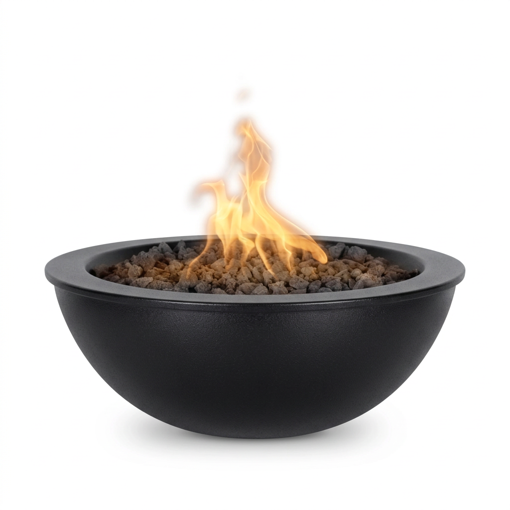 Sedona Fire Bowl in Onyx Black
